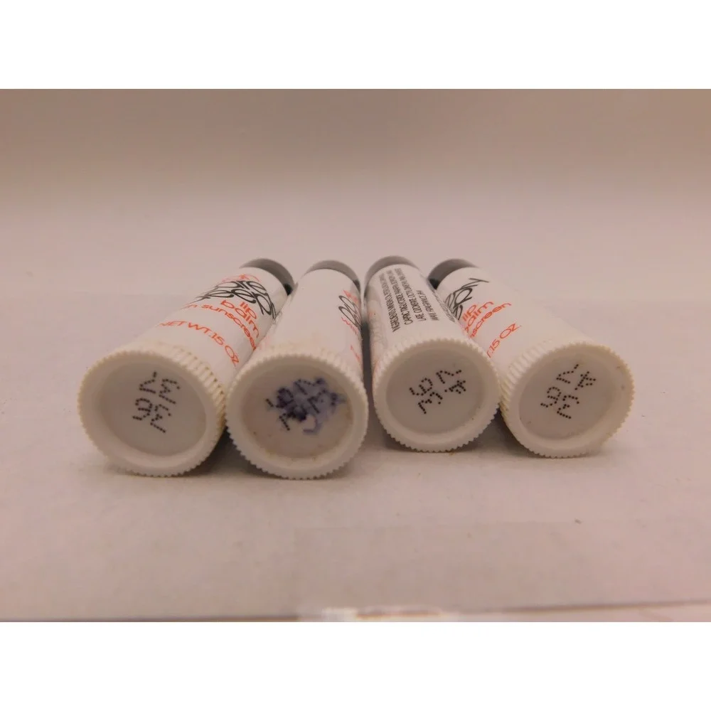 Avon VTG Care Deeply With Aloe Lip Balm/Relief  Set Of 5 NOS Discontinued 1987